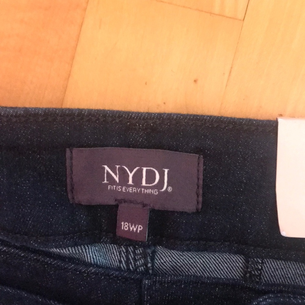 NYDJ Women Marilyn Straight W/ Trouser Detail Size 18WP - Picture 5 of 12
